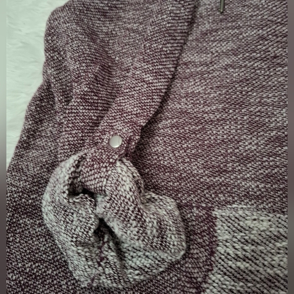 New Kensie Performance Hoodie Womans 2XL Quick Dry Pocket Mock Neck Heather - Picture 5 of 12